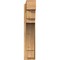 Ekena Millwork Merced Block Rough Sawn Outlooker, Western Red Cedar, 8"W x 32"D x 40"H OUT08X32X40MRC05RWR - alternate 2